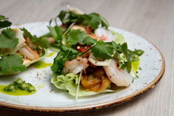 Delicious food photography, menu.