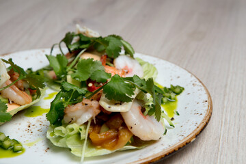 Delicious food photography, menu.