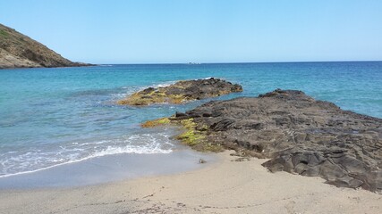 Fototapeta na wymiar Menorca beaches in Fase 2