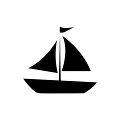 sailing boat icon
