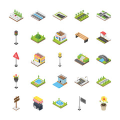 
Urban Elements Icons 
