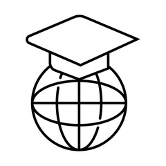 Global Education icon from education