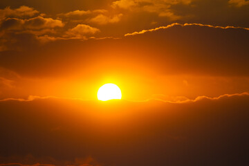 Beautiful cloudscape background