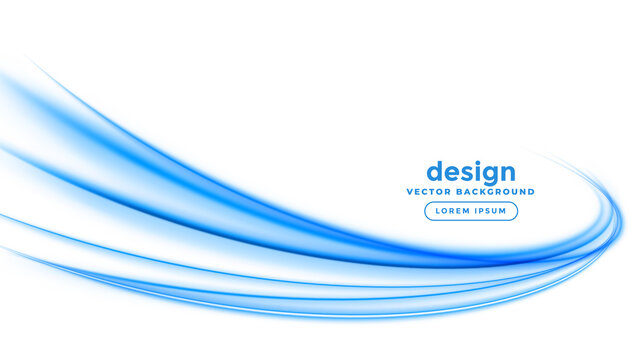 abstract blue line streak wave background design