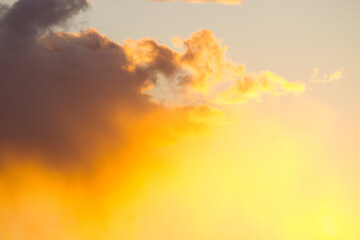 Beautiful cloudscape background