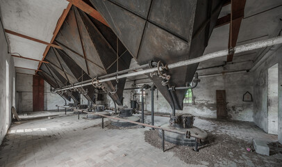 old abandoned factory