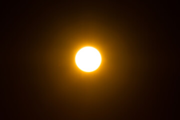 Obraz premium Sun eclipse concept image