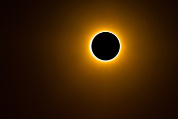 Sun eclipse concept image - obrazy, fototapety, plakaty