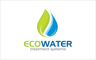 Eco water logo design-16