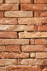 Obraz premium Close-up of bricks wall, exterior