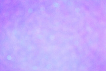 Abstract violet glitter bokeh background for celebration christmas, new year and birthday