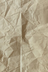 brown crumpled paper texture background