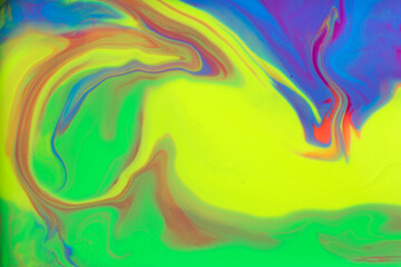 Abstract vivid background with yellow copyspace.