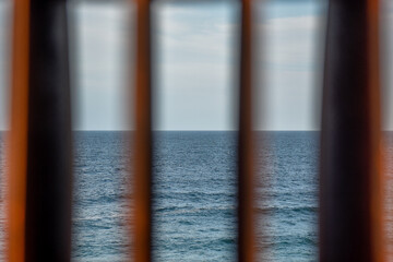 Abstract Ocean Fence