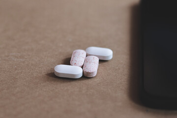 Fototapeta na wymiar Medicine Tablets