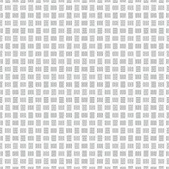 Seamless Pattern Black Line Background Texture Doodle Vector