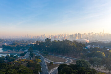 Nascer do Sol em São Paulo