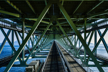 bridge over the river