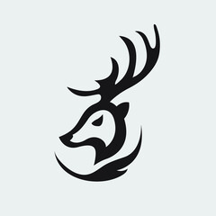 deer head silhouette