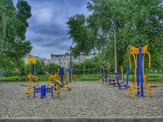 playground in the park