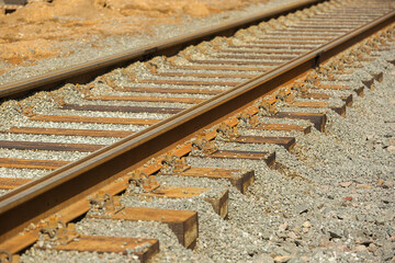 New tramway track construction
