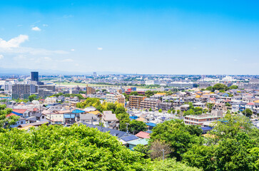 Fototapeta na wymiar 東京郊外の住宅地