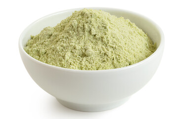 Green pea flour.