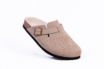 orthopedic leather slippers for women, sandal shoes, sandal slippers