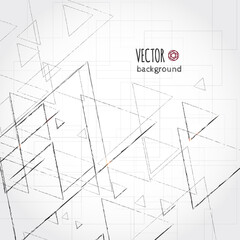 Abstract vector background with geometric elements.