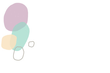 Abstract pastel color illustration copy space background