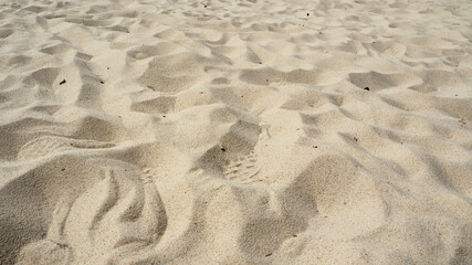 Sand beach near to Eurovea.