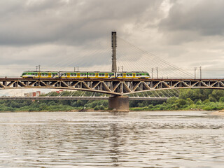 Fototapeta premium Bridge Warsaw