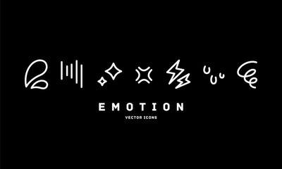[Emotion] vector icons 