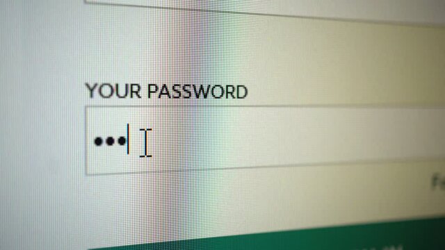 Write Your Password On Display