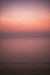 Minimalism view of sunrise over the sea  - 353879073