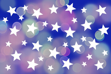 blue stars background