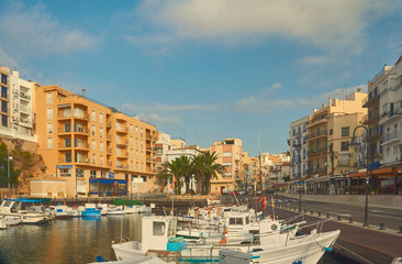 Marina in tarragona
