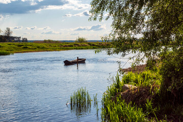 Dolina Górnej Narwi. Rzeka Narew. Natura 2000, Podlasie, Polska © podlaski49