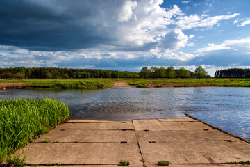 Dolina Górnej Narwi. Rzeka Narew. Natura 2000, Podlasie, Polska © podlaski49