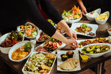 catering buffet style