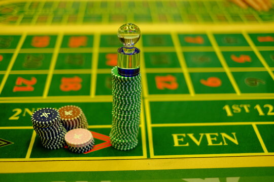 gambling roulette, casino interior, big winnings, luxury roulette table