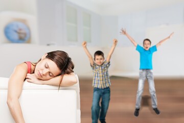 Obraz premium Active preschooler.