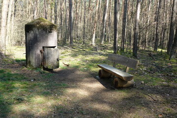 Ein-Mann-Bunker bei Rollwald