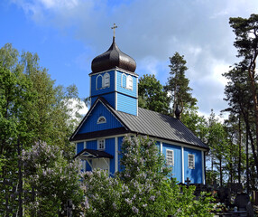 wyświecona w 1883 roku prawosławna cerkiew cmentarna pod wezwaniem świętego Jana teologa w miejscowości Pawły na Podlasiu w Polsce