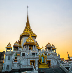  Wat Traimit, the Temple of the Golden Buddha in Bangkok, Thailand