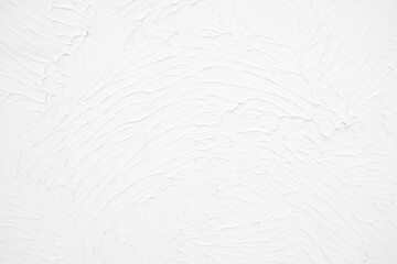 White Plaster Stucco Wall Texture Background.