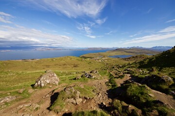 Fototapeta na wymiar Scenery panorama of Scotland
