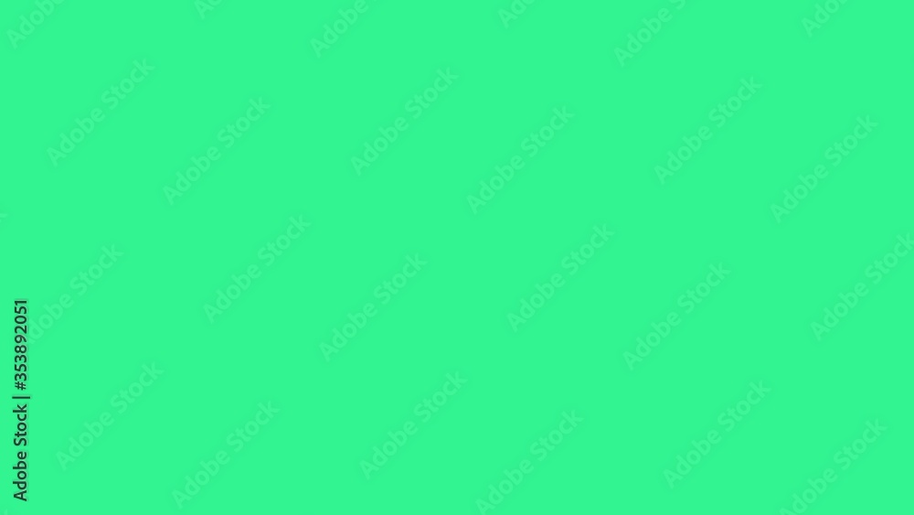 Poster colored abstract motion graphics transitions at black background. 3d rendering.