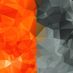 Sun. Triangle polygonal sun in solar system planet. Low polygon vector illustration. The Sun is the star at the center of the Solar System. Education Poster template.