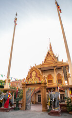 Preah Puth Mean Bon, a buddhist temple of Phnom Penh, Cambodia